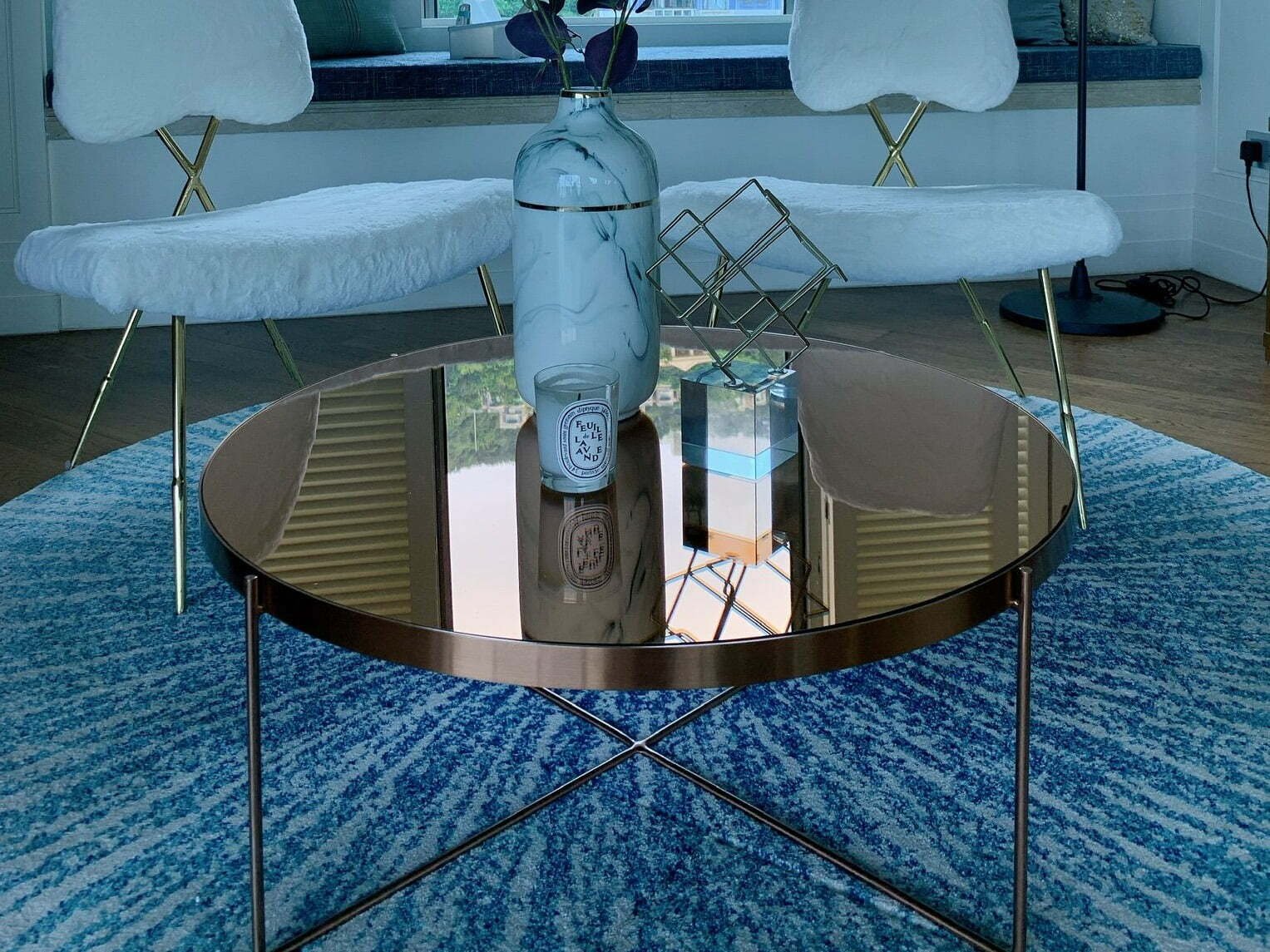 Felix Mirror Coffee Table 鏡面咖啡桌 83cm Dia