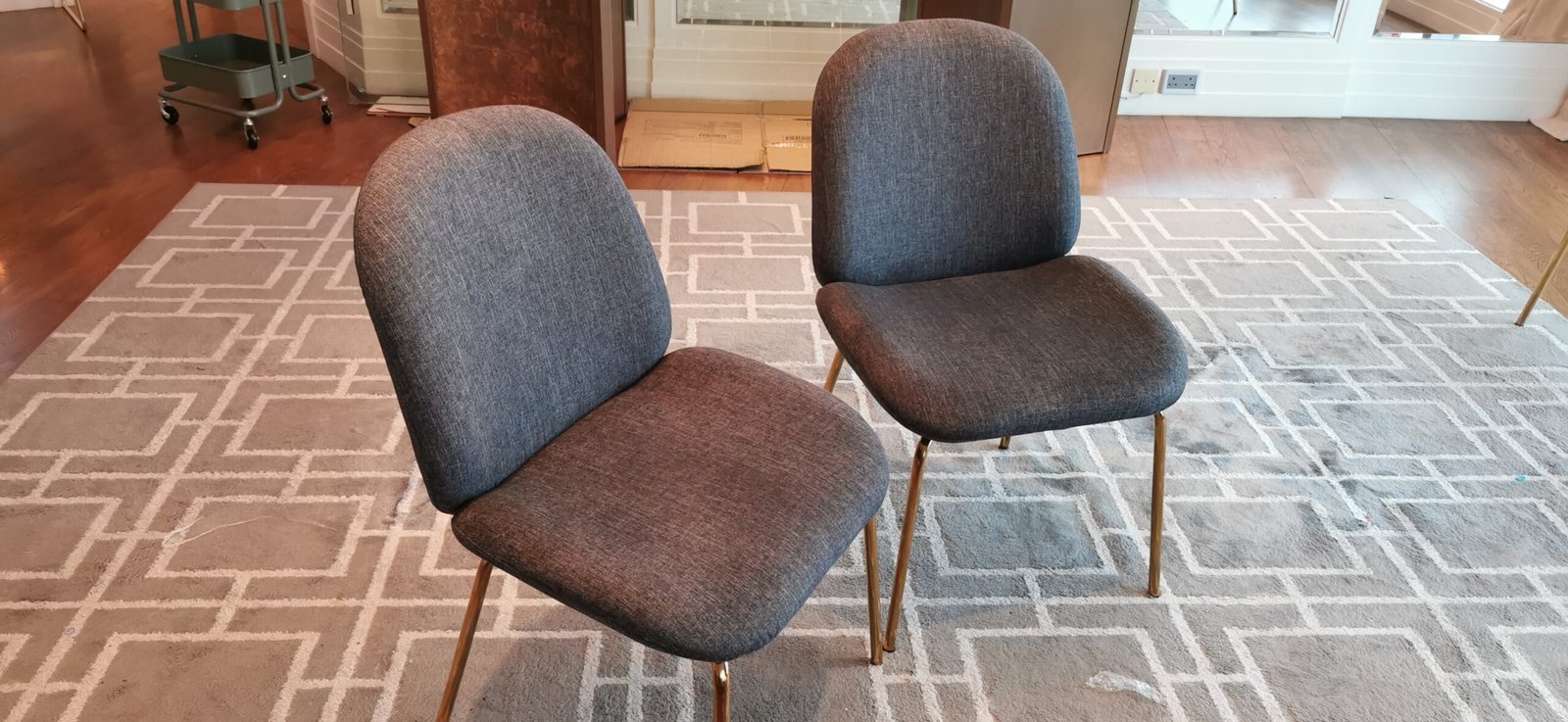 Grey color Dining Chair