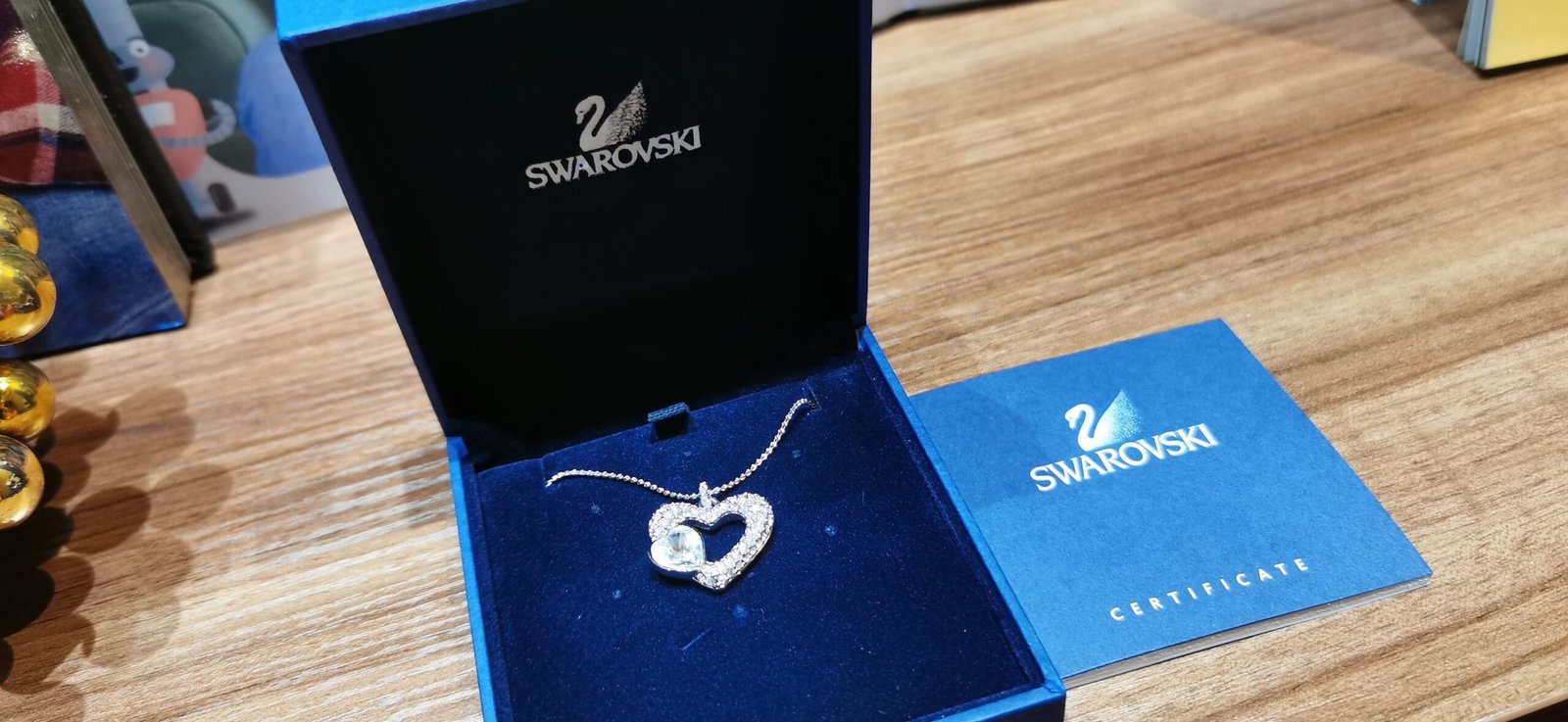 Swarovski Heart necklace