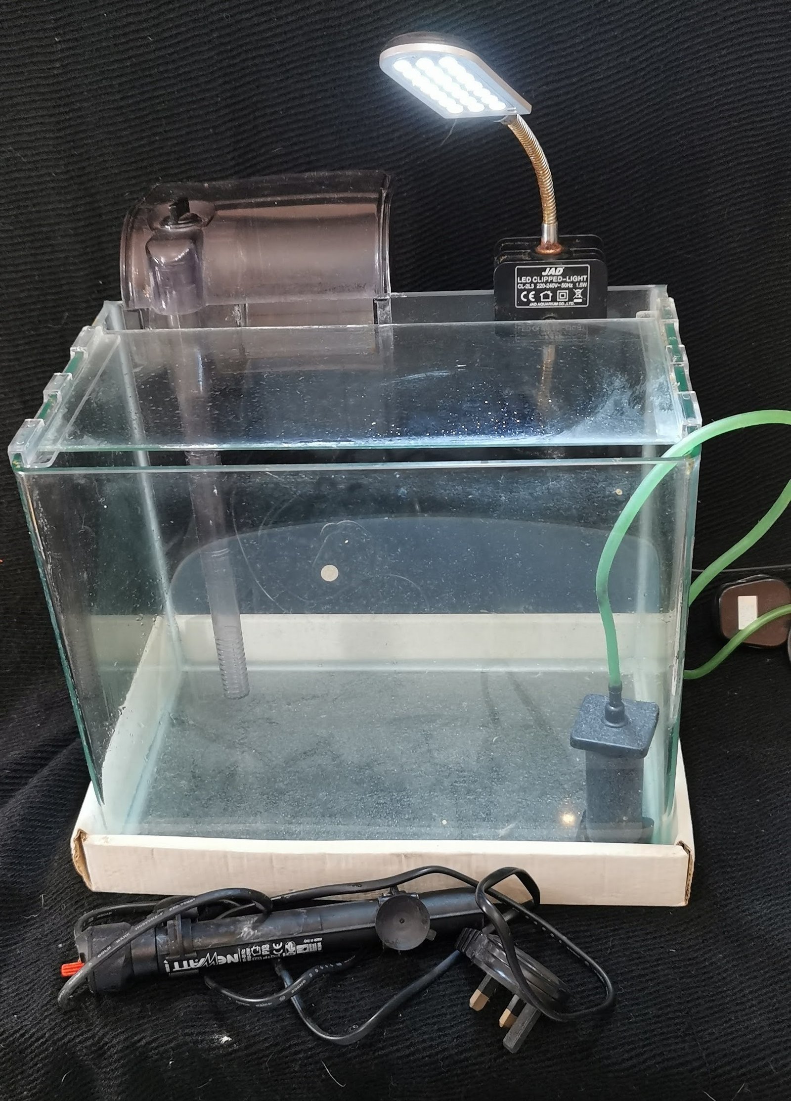 Fish glass tank 圓角玻璃魚缸 入門套裝