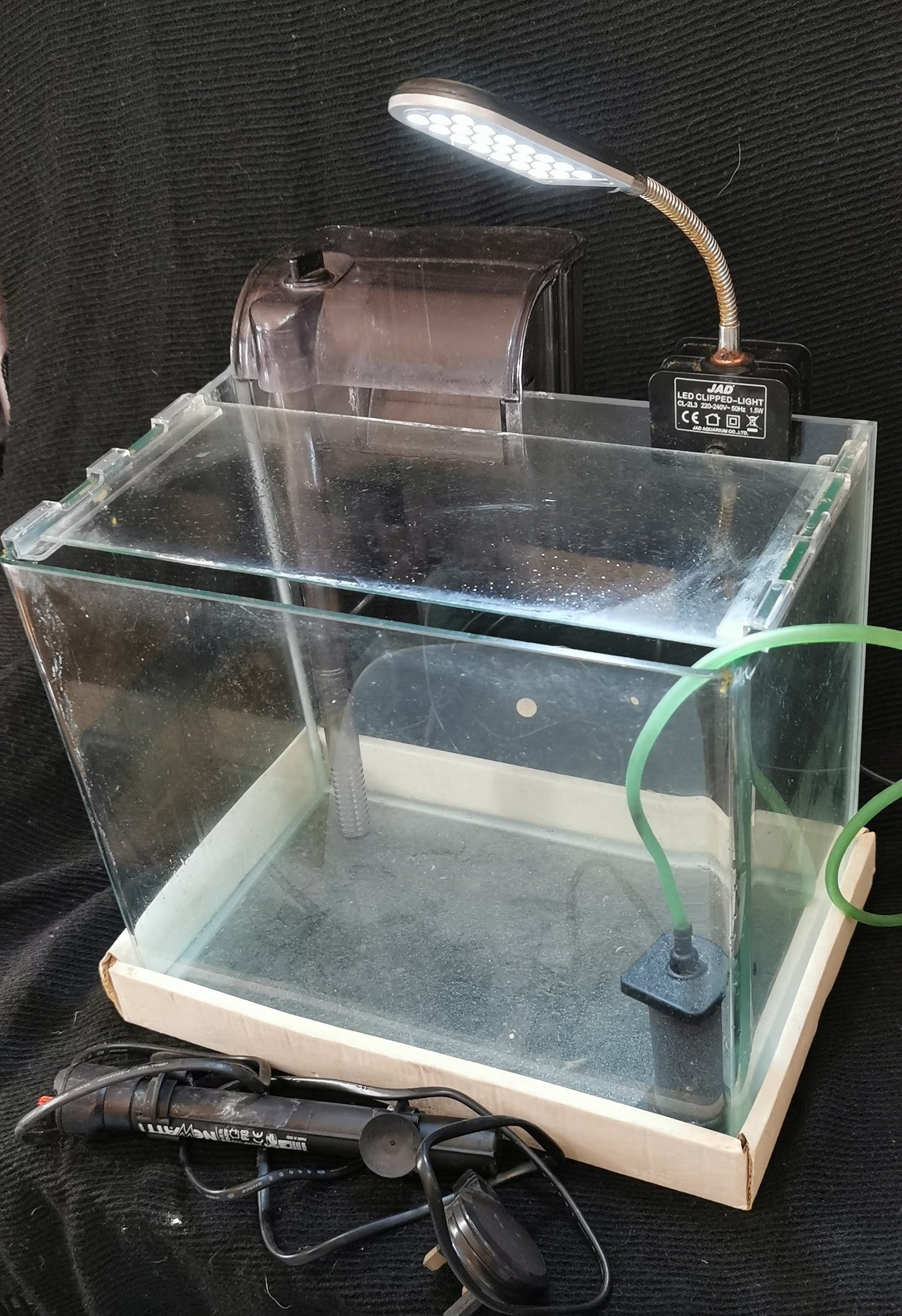 Fish glass tank 圓角玻璃魚缸 入門套裝