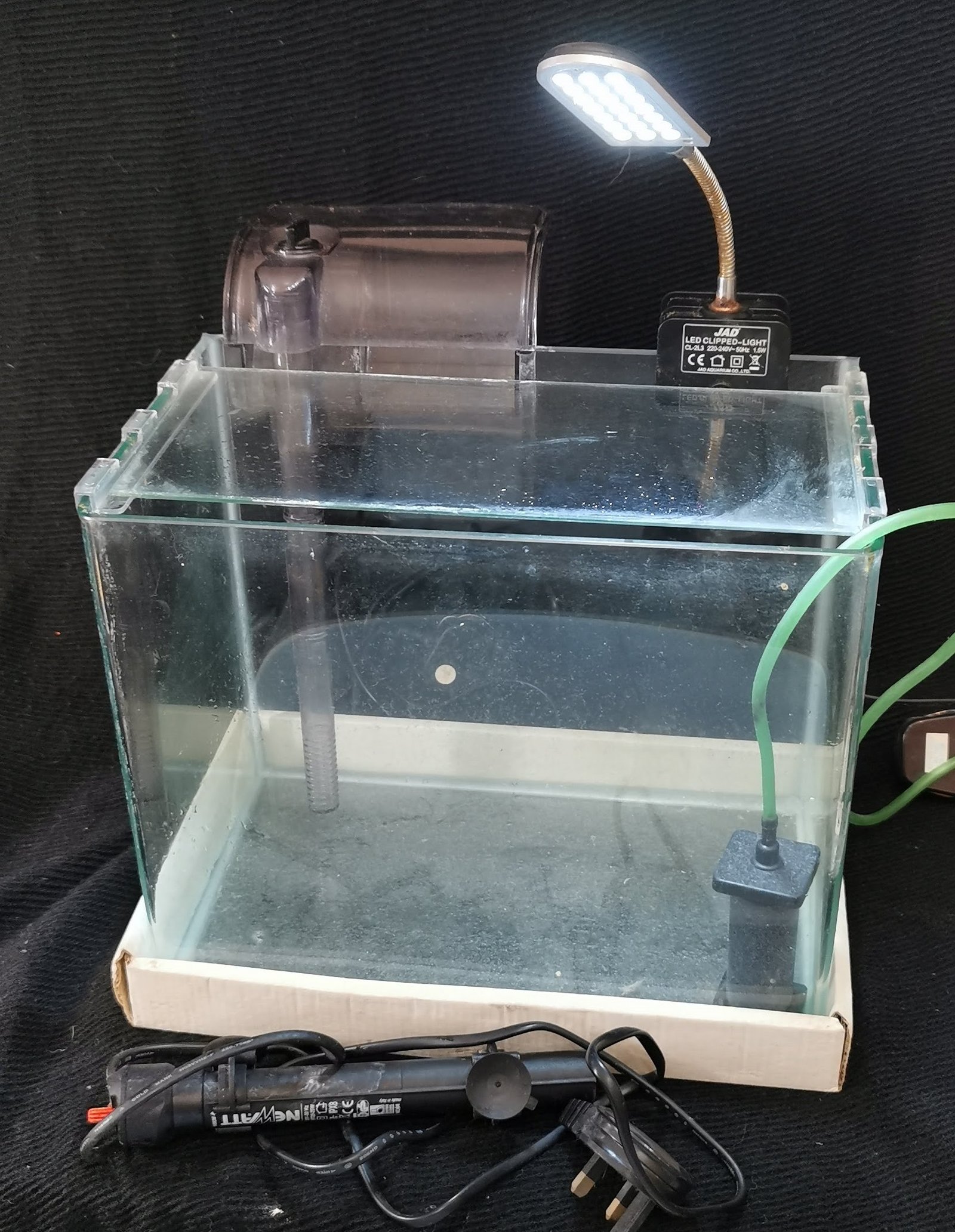 Fish glass tank 圓角玻璃魚缸 入門套裝
