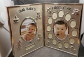 Baby First Year photo frame 相架