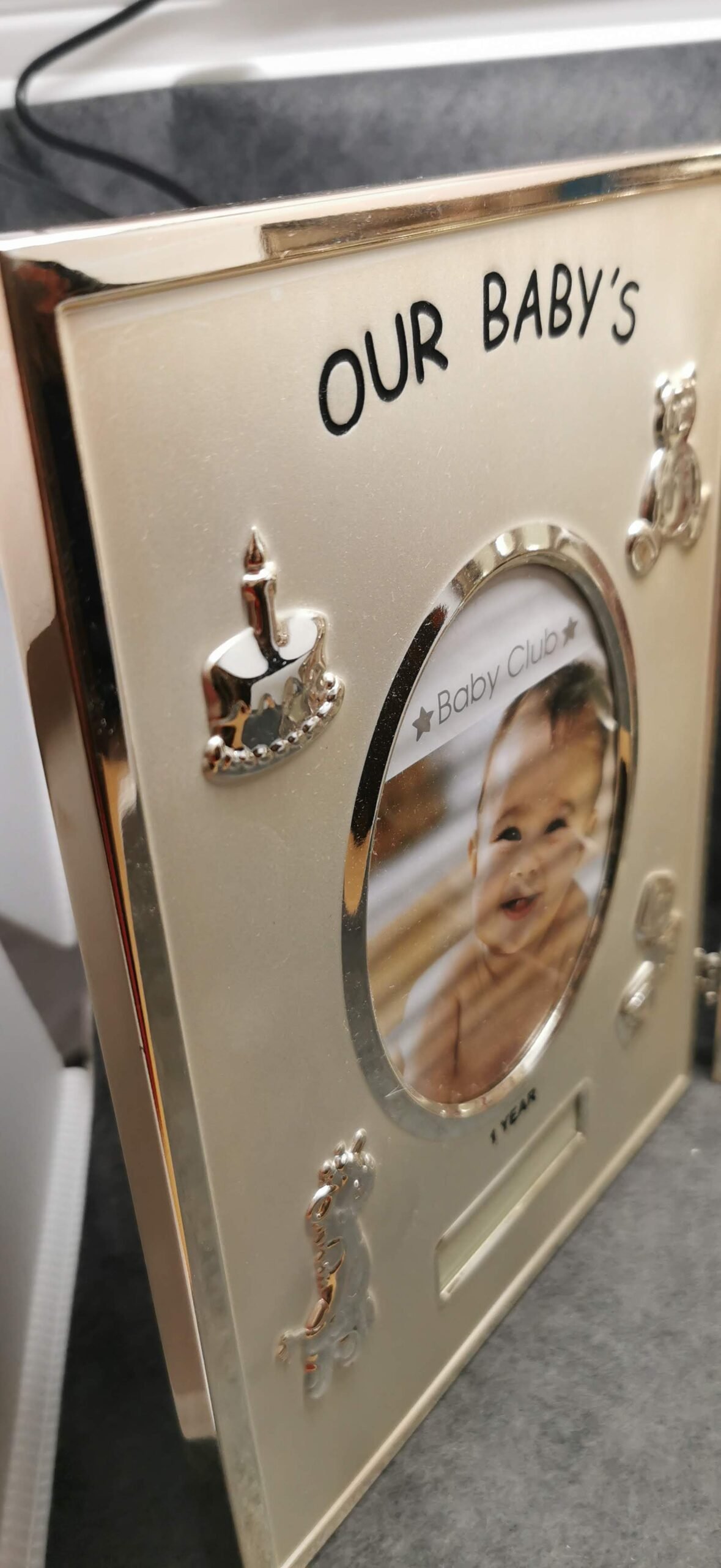 Baby First Year photo frame 相架