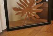 Wooden Frame 3d leaf cut Artwork