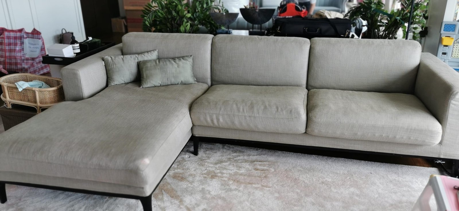 L shape sofa