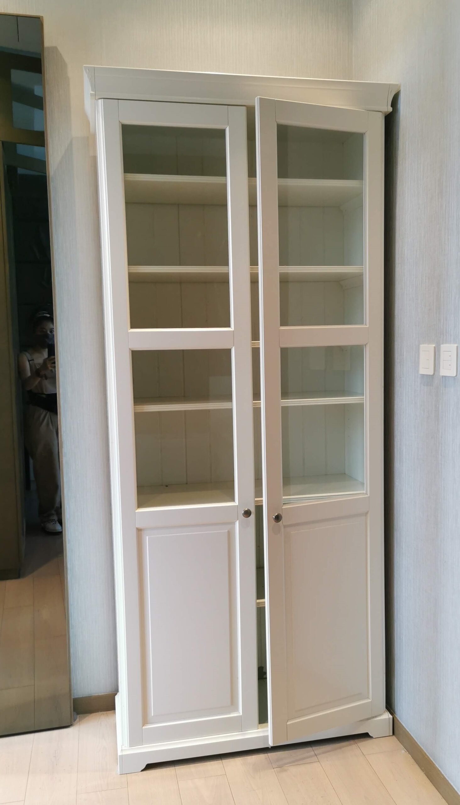 White Book Shelf Cabinet