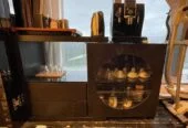 Wooden Black Sideboard