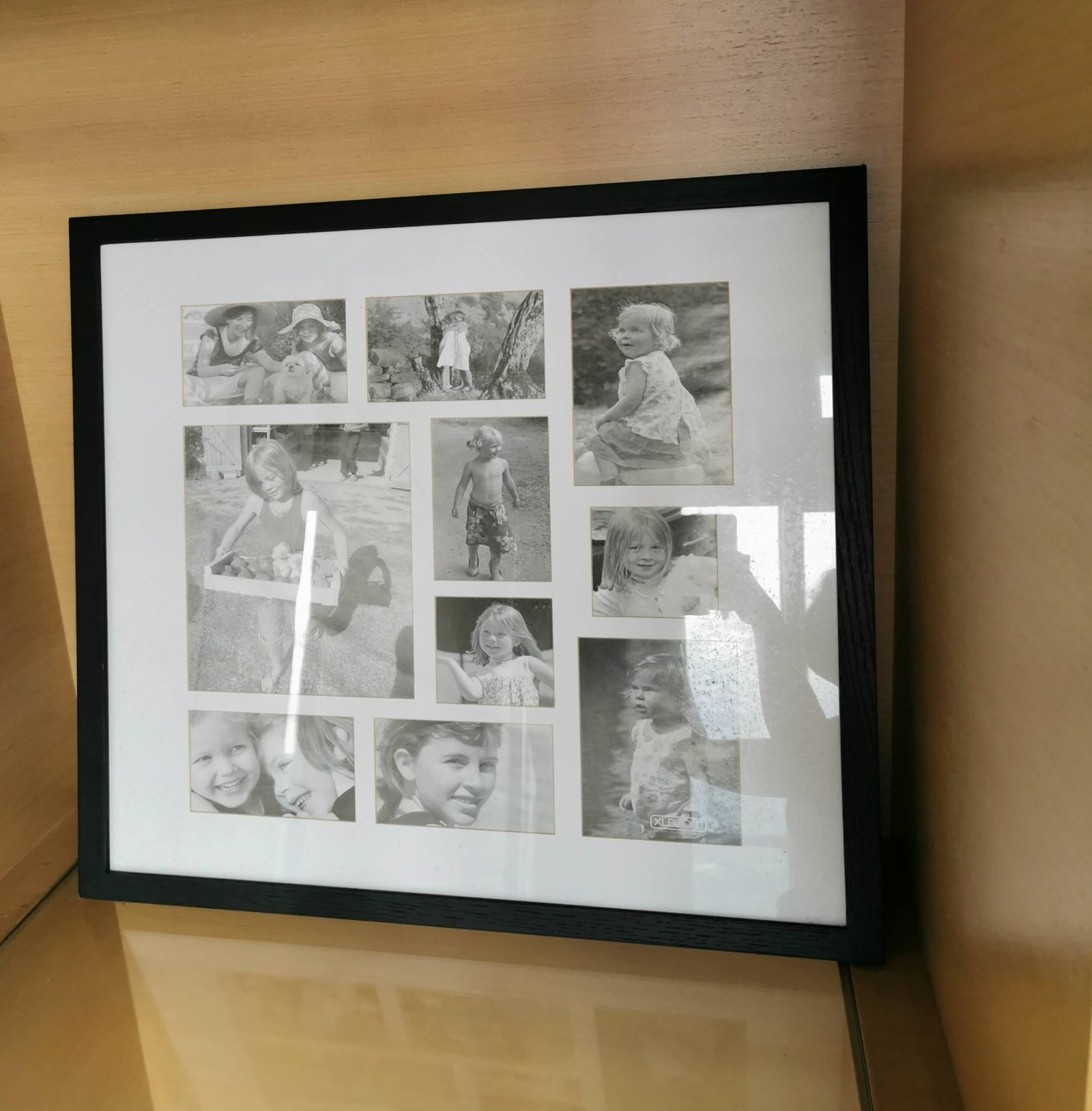 Multi Photo Black Frame