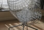 Glass transparent Chair W560 D580 H860