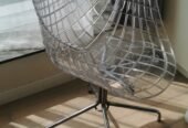 Glass transparent Chair W560 D580 H860