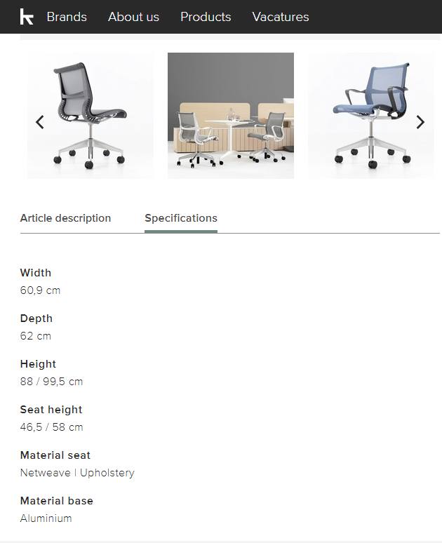 Herman Miller Setu Side Chair